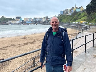 Volunteer nears end of 1,000-mile charity walk around Wales