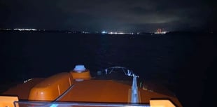 Pembrokeshire police rescue person from water after midnight