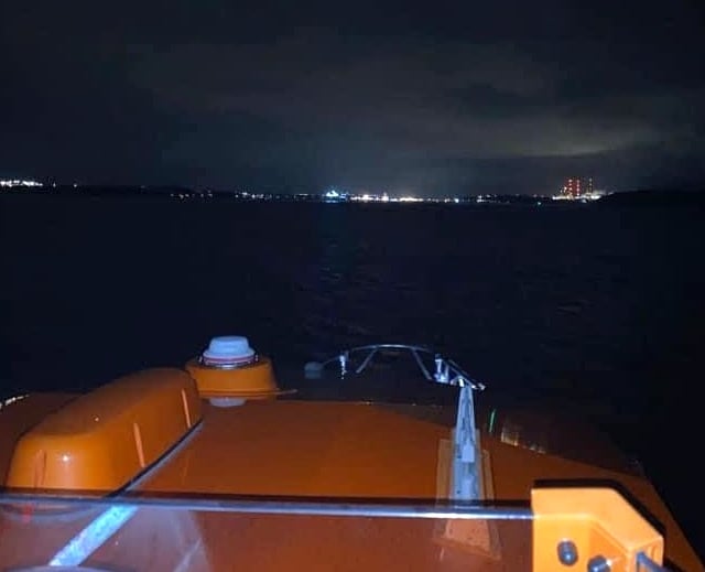 Pembrokeshire police rescue person from water after midnight