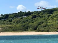 Tenby lifeboats save stranded paddleboarders