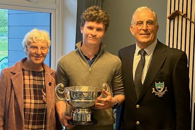 Men's club champion Roy Edwards