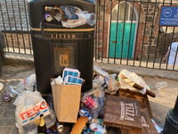 Councillors discuss litter crisis as holiday season looms
