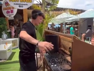WATCH: Tenby teen DJ Dainton on the decks in Ibiza!