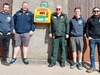 Defibrillator missing from Tenby's South Beach