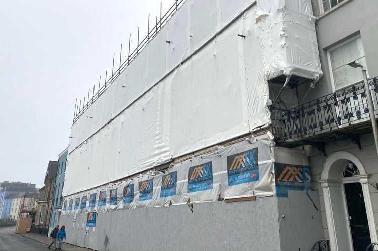 Plans for works at the former Fourcroft Hotel on a “historically significant Georgian terrace” overlooking Tenby’s North Beach have been submitted to the National Park ahead of a later call for a formal change of use.