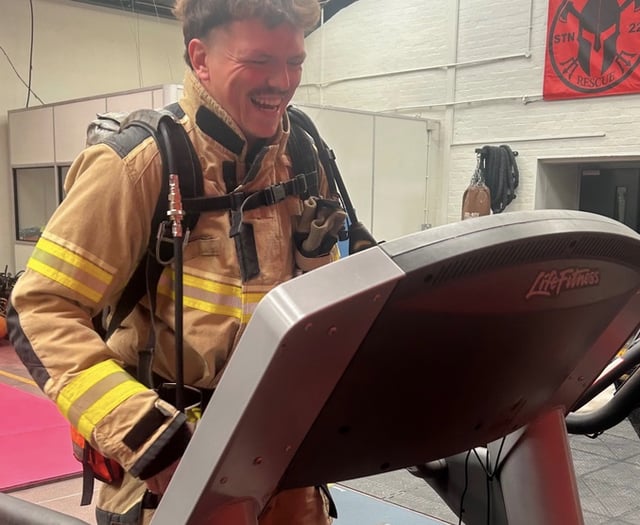 Firefighter to tackle marathon challenge in full gear!