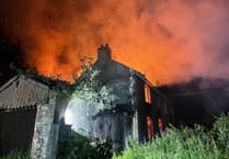 Fire crews tackle Pembrokeshire farmhouse blaze