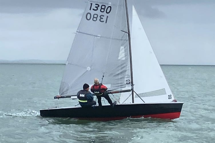 Overall winners Dan Jackson and Matt Goldwait