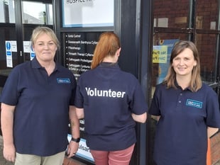 Paul Sartori Hospice's grant boost for volunteer uniforms