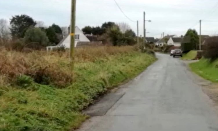 The scheme at Ty Gwyn (Y Bwthyn), Hayscastle Cross was approved. Picture; Pembrokeshire County Council webcast.