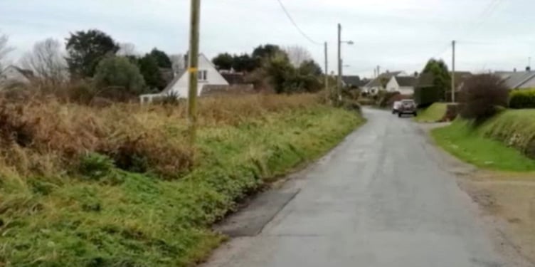 The scheme at Ty Gwyn (Y Bwthyn), Hayscastle Cross was approved. Picture; Pembrokeshire County Council webcast.