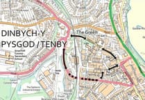 Temporary road closure for Tenby to allow for water work repairs