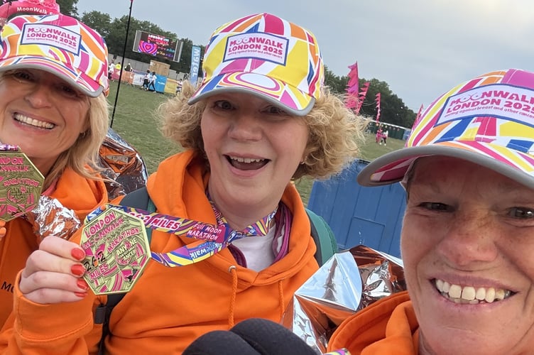"We were so pleased to complete it in such a good time - Christine and Jessica have never done a marathon before and the last time I did this event was 20 years ago!” said Alison.