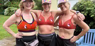 Pembrokeshire trio 'Moonwalk' to raise £2,500 for charity