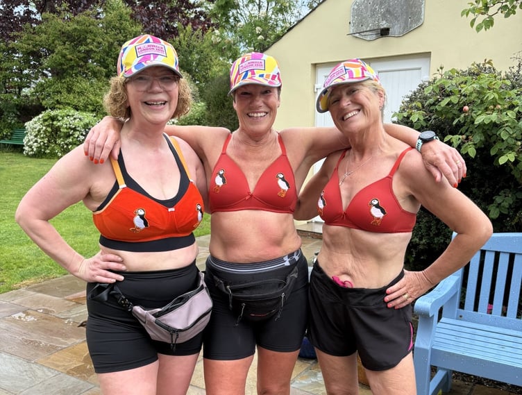 There were over 6,000 participants this year taking on the challenge, and Pembrokeshire trio - Christine Harries, Alison Lewis and Jessica Bickerton all completed the 26.2 miles at a fast pace, and in the process have raised over £2,500 for breast cancer charities.