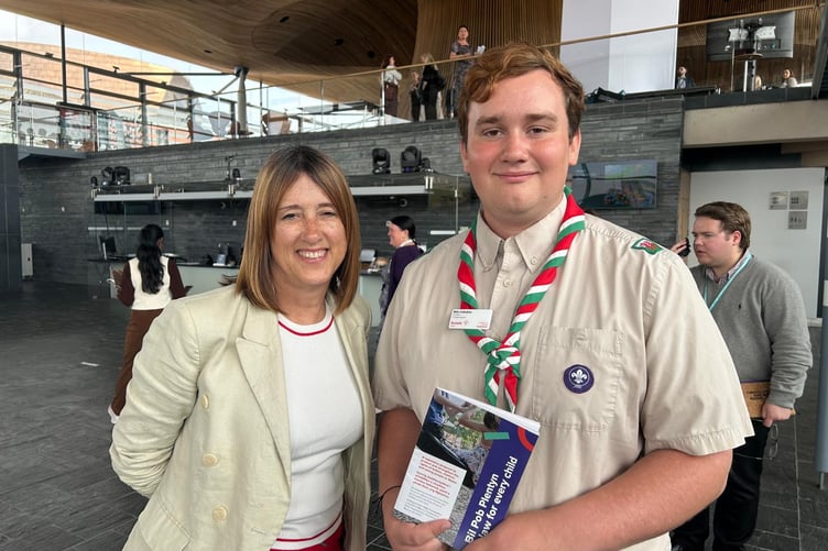 Billy Callendine, ScoutsCymru Trustee and Cub Leader
