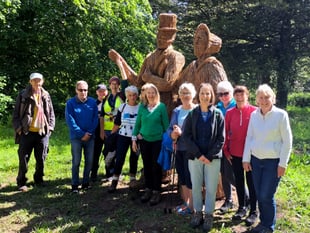 Steps2Health in May: 20th Anniversary of Tenby walking club