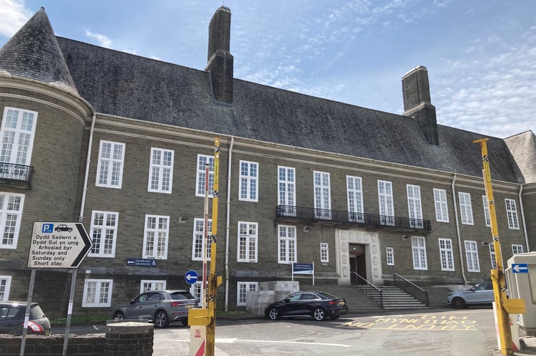 County Hall Carmarthenshire