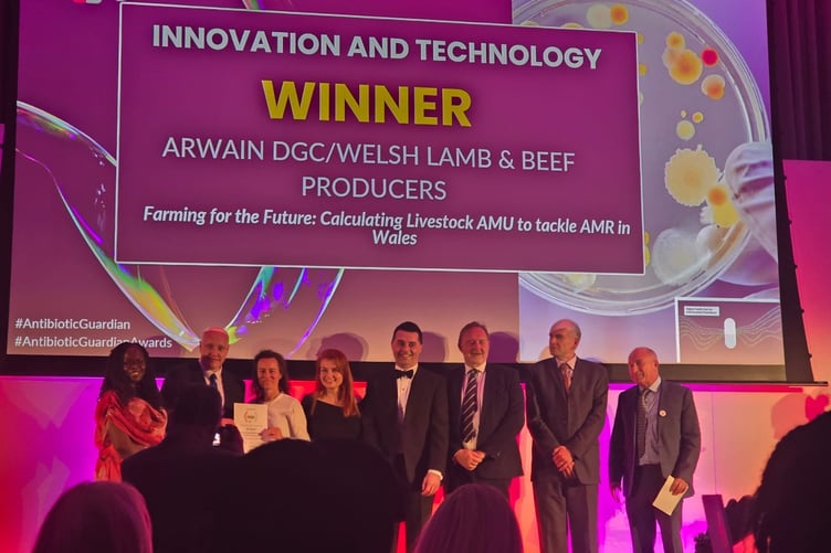 Arwain DGC enjoyed a double win at the prestigious Antibiotic Guardian Awards