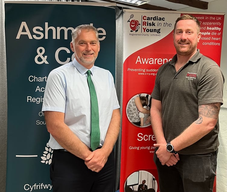 Ian Badham partner with Ashmole & Co and Daniel Mason representing CRY