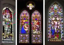 Medieval church window plans in Pembrokeshire