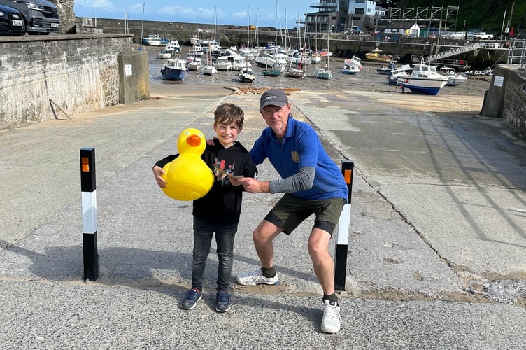 First prize went to seven-year-old Jesse James—who touched hearts by donating £10 of his winnings back to Rotary’s causes. 