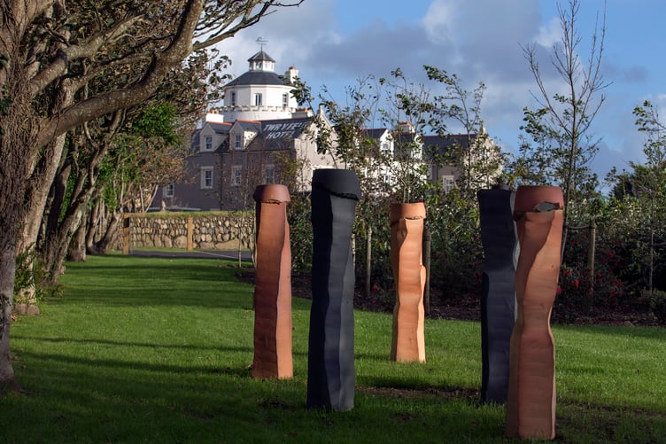 St. Davids, Wales.
Adam Buick Monoliths at Twr y Felin Hotel