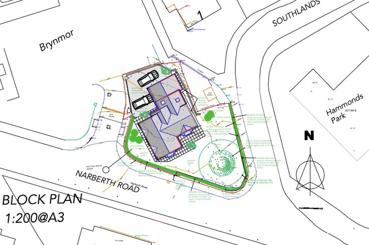 Councillors in Tenby have backed up their beliefs that a planning application for the Bryn-y-Mor site in the seaside town constitutes ‘over-development’.