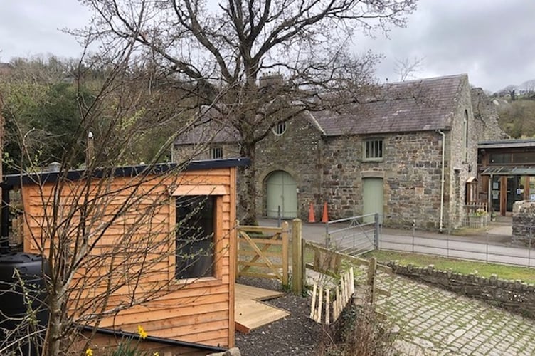 Emma Williams seeks permission to retain a timber storage shed used for a mobile pizza oven at The Mill, Mill Street, St Dogmaels. Picture: Johnston Planning Ltd documents.