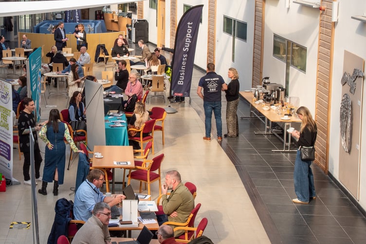 Interior of the Bridge Innovation Centre, Pembroke Dock