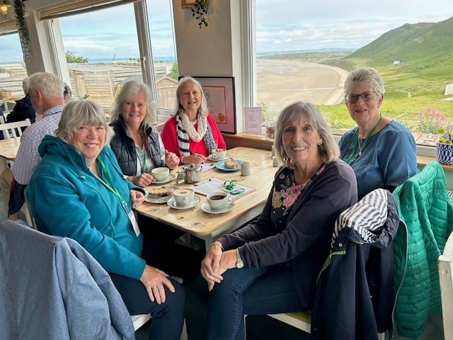 Kilgetty WI at Rhossili