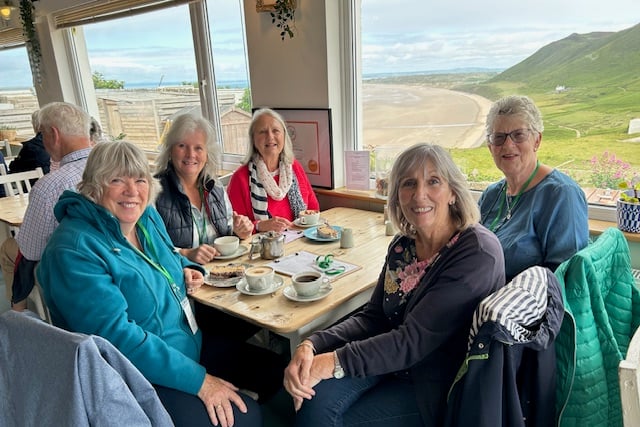 Kilgetty WI at Rhossili