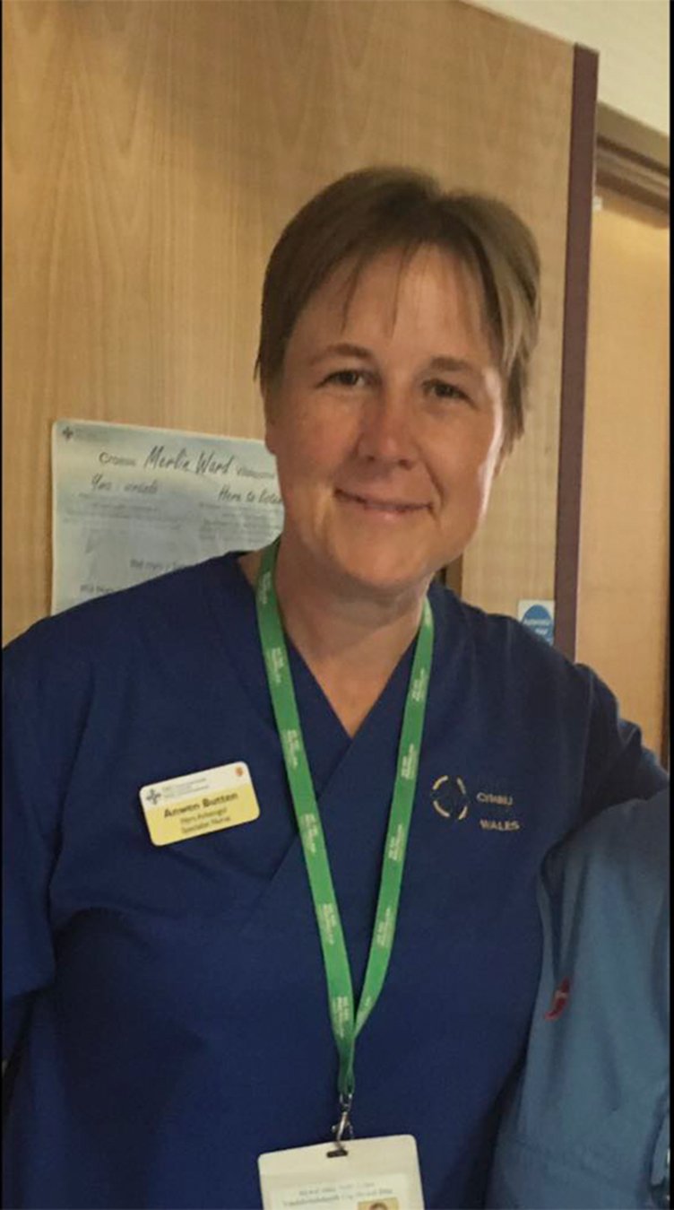 Glangwili nurse Anwen Butten MBE