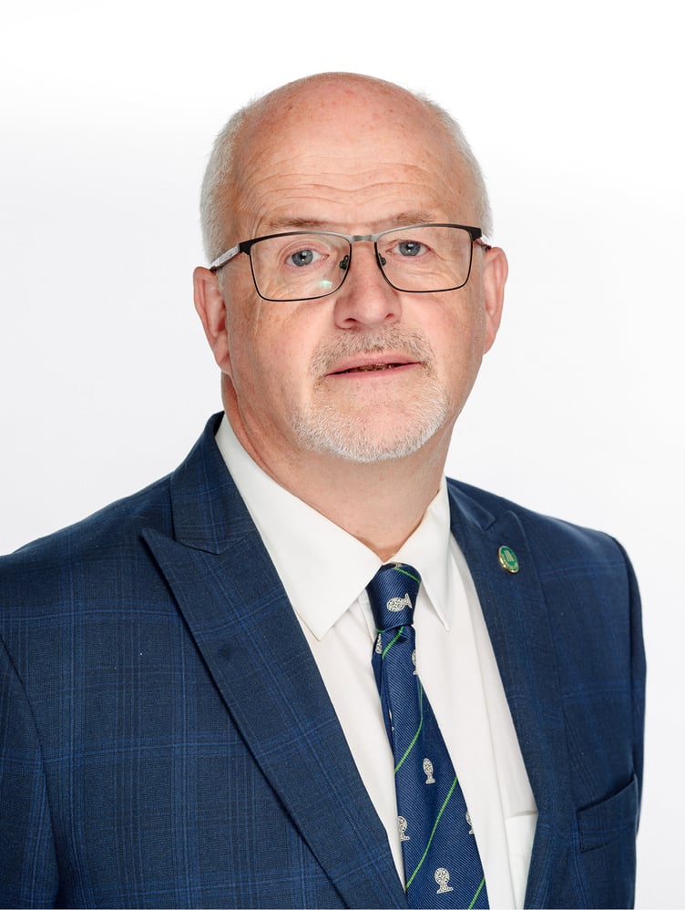 Fire Authority Chair Cllr John Davies, Pembrokeshire