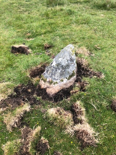Scheduled monuments such as Gors Fawr are protected by law and damaging them is a criminal offence.