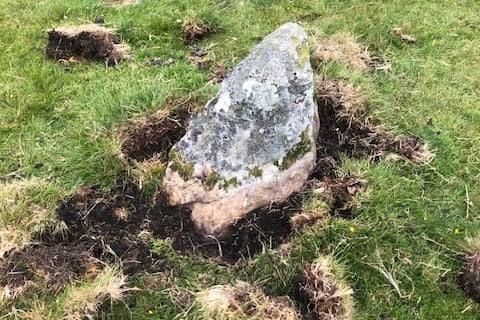 Scheduled monuments such as Gors Fawr are protected by law and damaging them is a criminal offence.