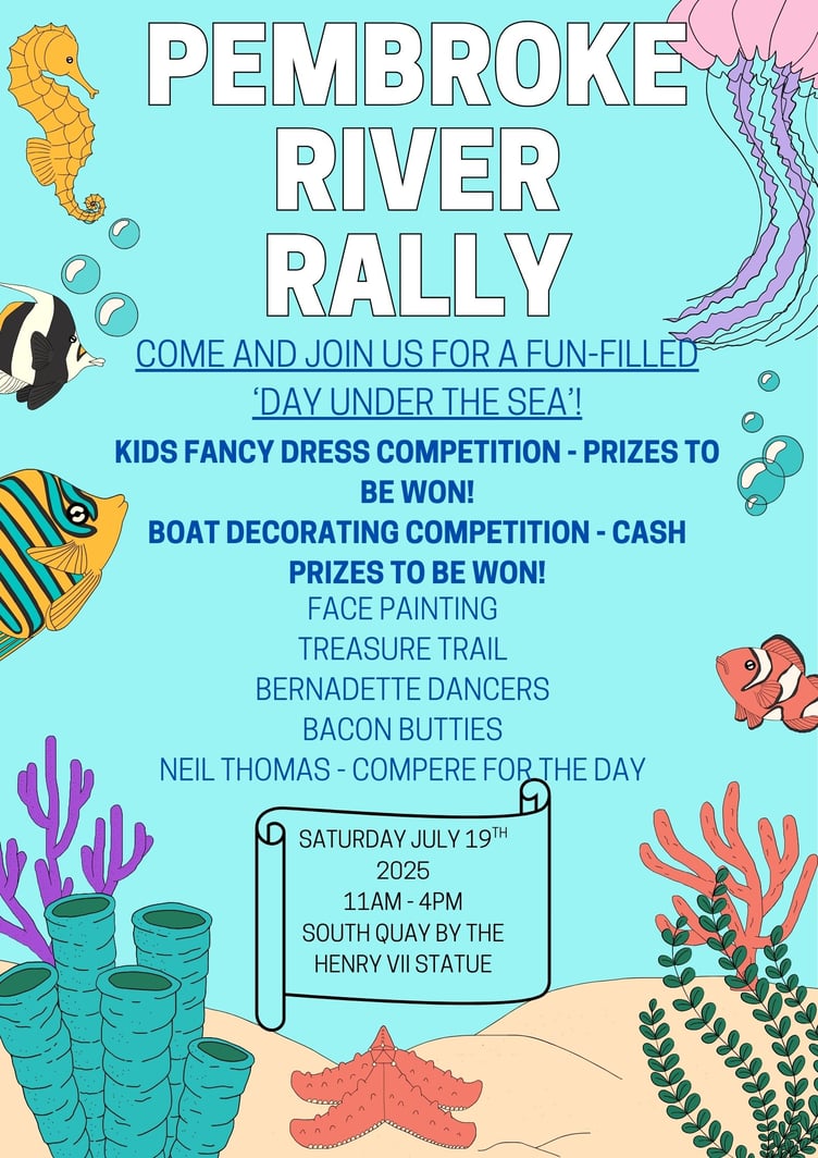 Pembroke River Rally poster 2025