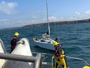 Angle RNLI tackles five emergencies in one week