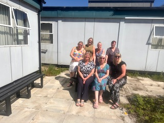 Thanks to generous donations, Hywel Dda Health Charities, the official charity of Hywel Dda University Health Board, has been able to purchase outdoor furniture for staff at the Child Health Departments at Withybush Hospital in Haverfordwest and Bronglais in Aberystwyth.