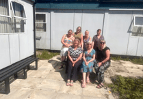 NHS charity funds outdoor furniture for Child Health Department staff
