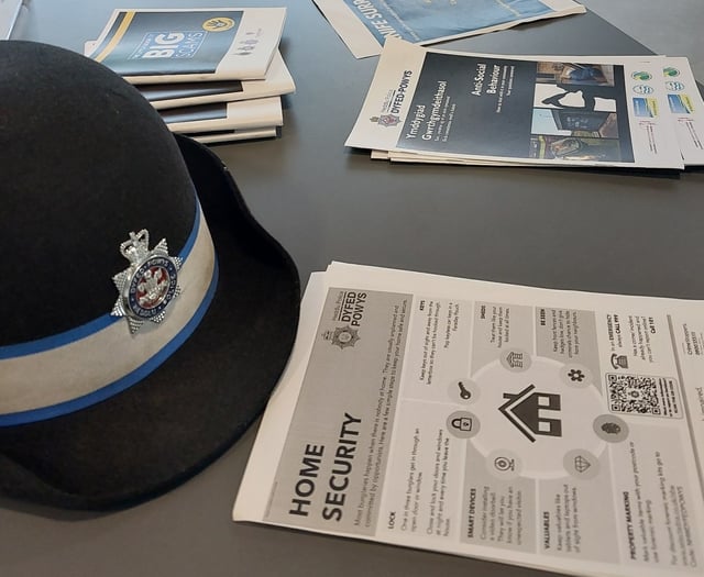 Tenby police community meeting today