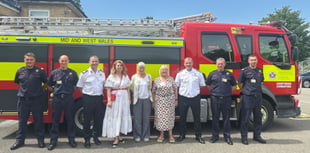 High Sheriffs visit Wales fire service