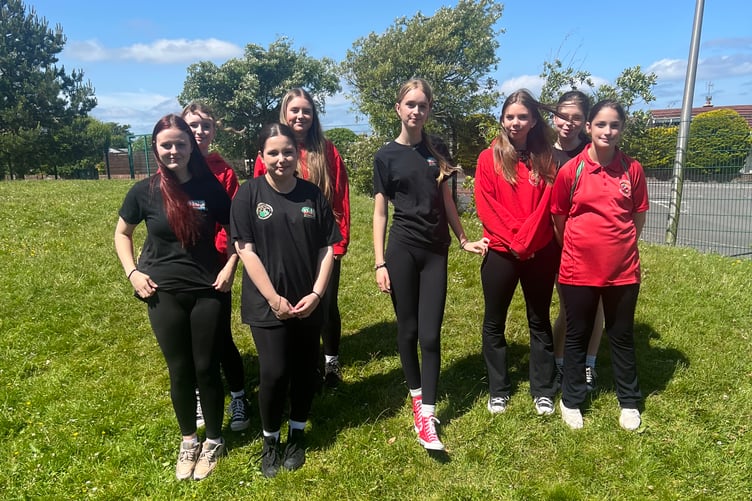 Young Ambassadors from Ysgol Bro Gwaun