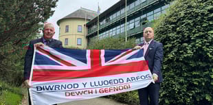Pembrokeshire flying the flag for Armed Forces Day 