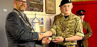 Tenby cadets honoured by Mayor