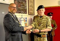 Tenby cadets honoured by Mayor at special event