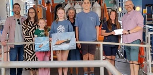 Tenby Mayor and Deputy boost RNLI funds