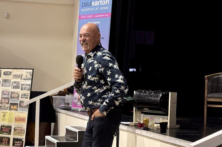 Bruce Grobbelaar, the Liverpool legend, was the star attraction at a recent charity event in Saundersfoot, raising significant support for the NHS and local causes. The event was praised for its success and the generous contributions of attendees.