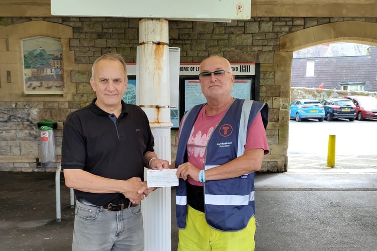 “I am obviously very grateful for the kind donation again. I look forward to having a colourful floral display ready for the summer tourists,” said John.