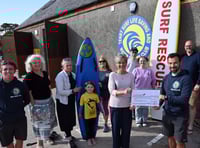 Tenby Surf Lifesaving Club receives £500 boost